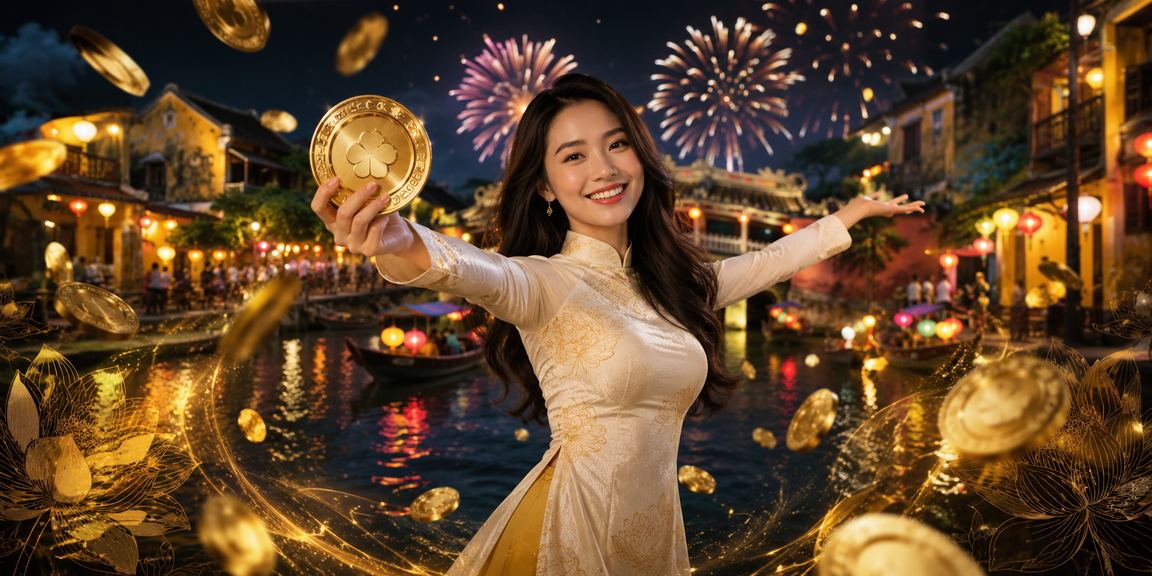 Không khí chơi bài sôi động tại chợ đêm Hội An – cảm hứng cho trò chơi tại se12
